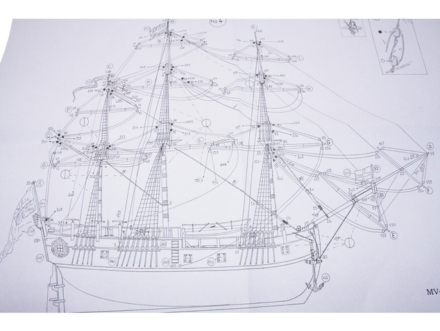MAMOLI Endeavour 1769 1:100 kit