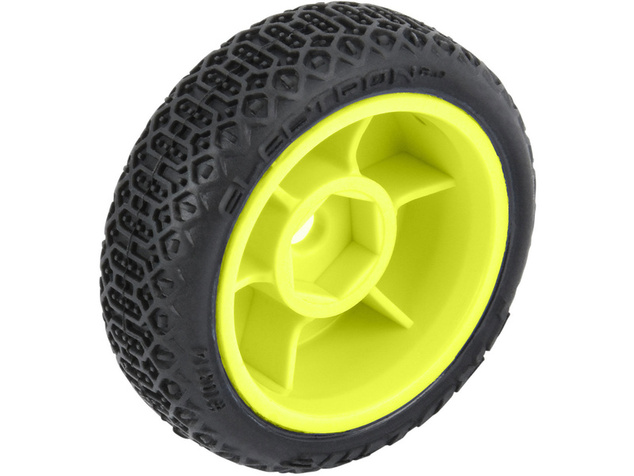 Pro-Line kolo 1:24, pneu Electron 2.0, disk žltý, H7 (4): Micro-B