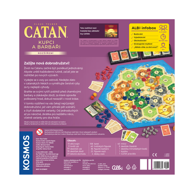 Albi Catan - Kupci a barbari edícia 2025