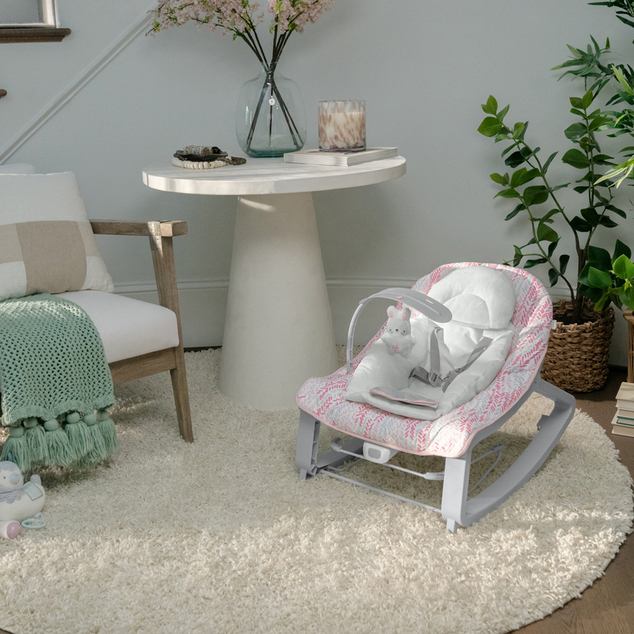 INGENUITY Lehátko vibrujúce 3v1 Keep Cozy™ Lily™ 0m+, do 18kg