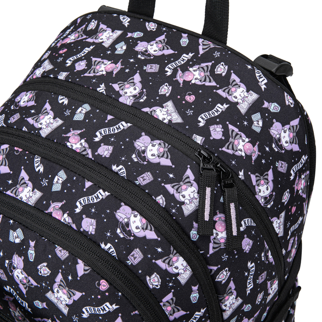 BAAGL SET 3 Skate Kuromi Black: Rucksack, Federmäppchen, Sporttasche GRS