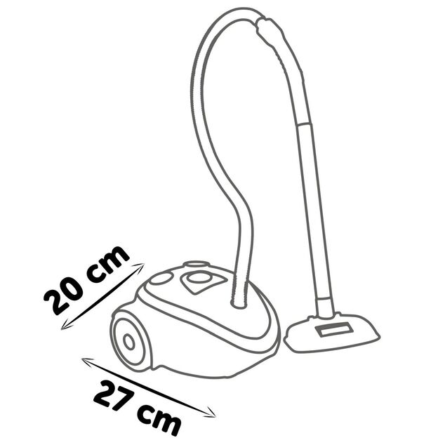 Smoby Vysávač Rowenta Vacuum, na batérie