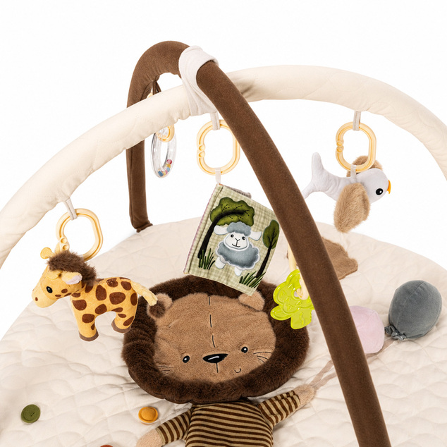 Interaktivna igralna podloga z lokom Cuddle, Safari