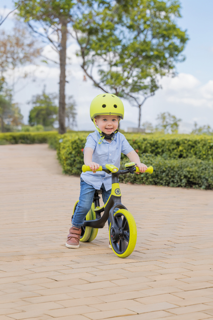 Globber odrážadlo GO BIKE ELITE DUO- LIME GREEN