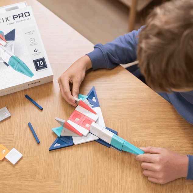 CONNETIX® PRO Constructor Set magnetická stavebnica 70 ks