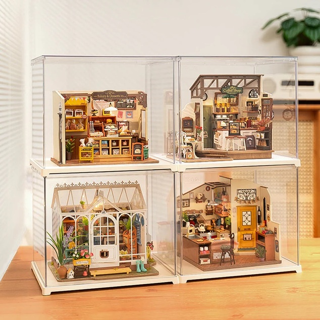 RoboTime Pantalla para Casa de Muñecas en Miniatura
