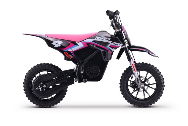 Elektrický Motocross pre deti Beneo Motors Panther ružový - 550W