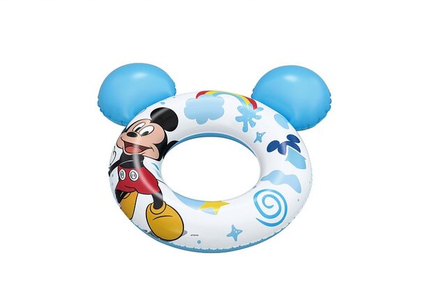 Bestway Nafukovací kruh - Disney Junior: Mickey a priatelia, 74 x 76 cm