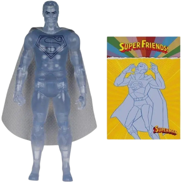 DC RETRO 6IN WV16 - SUPER PRIJATELJI - SUPERMAN CRYSTALIZED (CHASE)