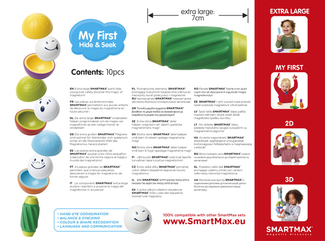 SmartMax - Moja prvá schovávačka- 6 ks