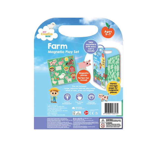 MY CREATIVE BOX® Magnetický set Farma