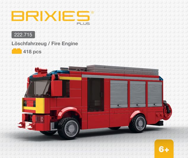 BRIXIES Plus 222.715 Hasičské auto, 418 k