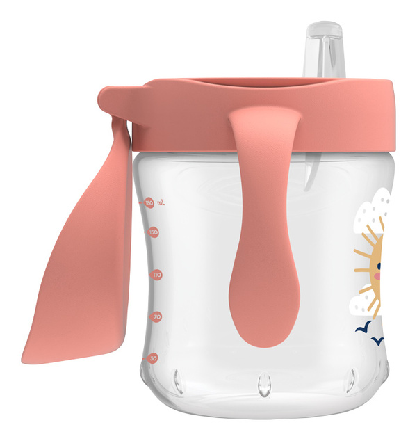 Dr. Brown’s Erste Tasse 180ml ab 6 Monaten rosa Sonne