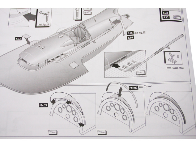 AMATI Arno XI Ferrari závodný čln 1:8 kit