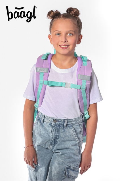 BAAGL Školský batoh Cubic Sweet