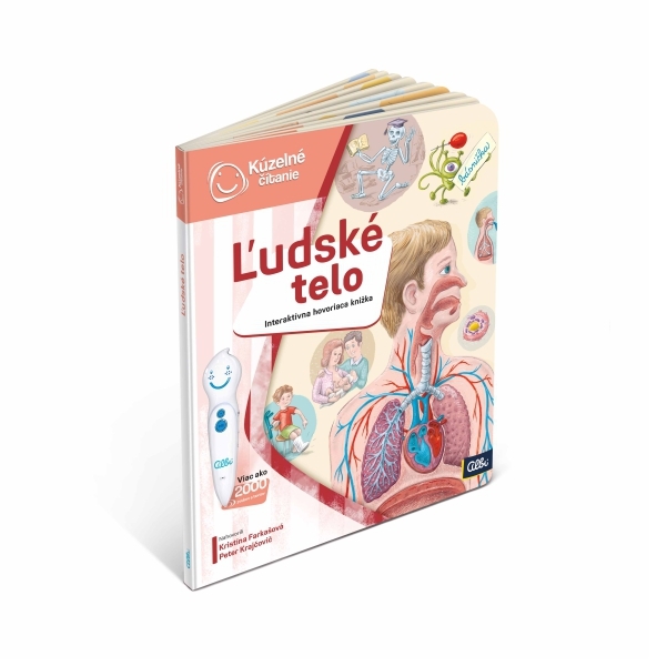 Albi Kúzelné čítanie Kniha Ľudské telo