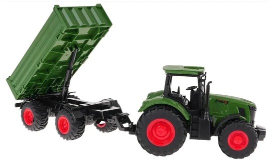 Traktor s prívesom voľné kolesá 42 cm