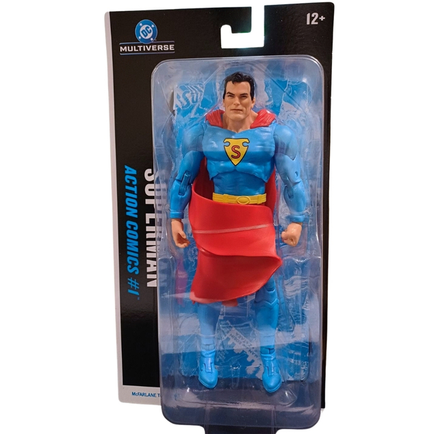 DC Multiverse Superman (Action Comics #1) 7in Action Figure McFarlane Toys Blister Card