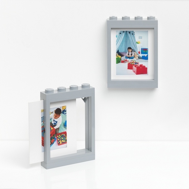 LEGO® fotorámik šedý
