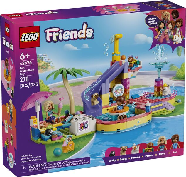 LEGO® Friends 42676 Zábavný deň v aquaparku