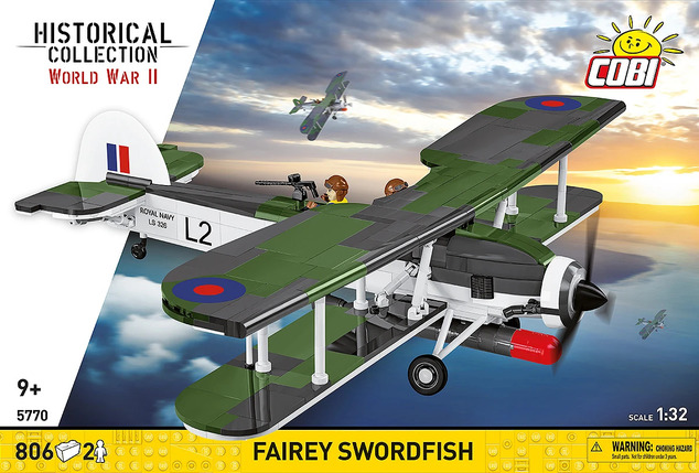 Cobi II WW FAIREY SWORDFISH, 1:32