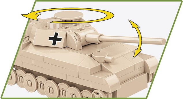 Cobi Panzer V Panther, 1:72, 140 k