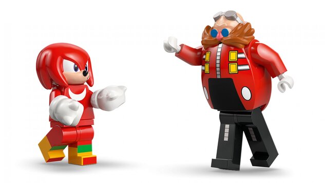 LEGO® Sonic the Hedgehog 77005 Knuckles vs. Dr. Eggman: Robotický oblek Egg