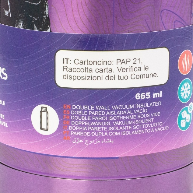 K-Pop Demon Hunters Borraccia Termica 665 ml, in acciaio inox