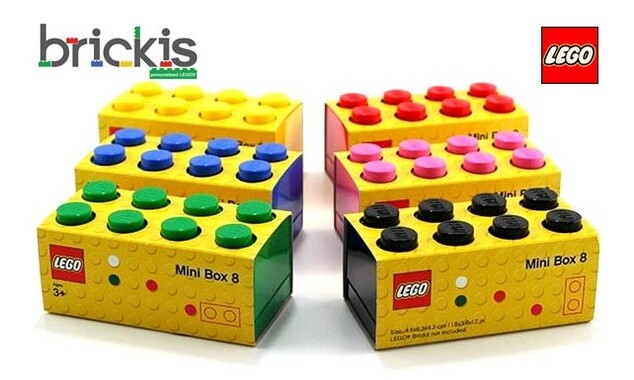 LEGO® mini  box 8 - ružová 46 x 92 x 43 mm