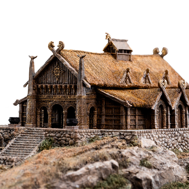 Weta Workshop La trilogie du Seigneur des Anneaux - Le Hall d'Or d'Edoras Environnement