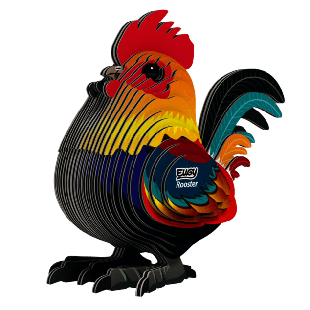 EUGY Hahn 3D Kartonbausatz