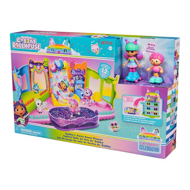 Gabby's Dollhouse hrací set kolieskové korčule