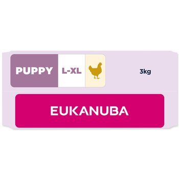 Krmivo EUKANUBA Puppy Large rich in fresh chicken 3 kg