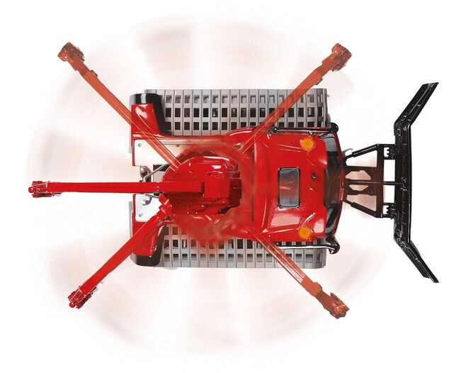 Dickie RC Rolba Pistenbully 600, 1:18, 51 cm, 3ch