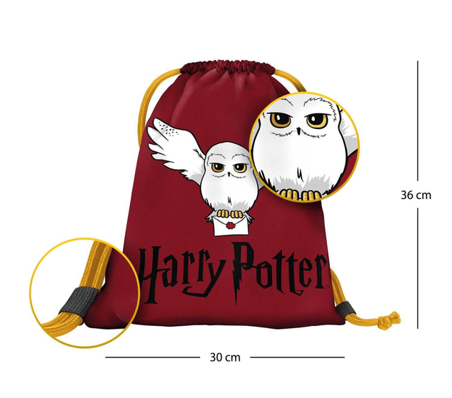 BAAGL Predškolské vrecko Harry Potter Hedviga