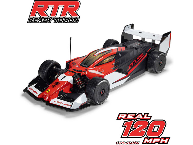 Arrma Limitless 8S BLX 1:7 4WD AVC RTR biela/modrá