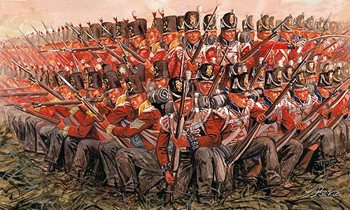 Model Kit figurky 6095 - NAPOLEONIC WARS - BRITISH INFANTRY 1815 (1:72)