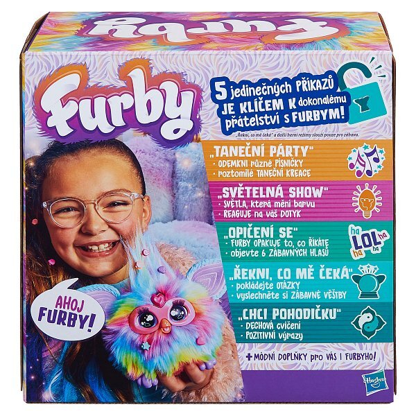 Hasbro - Furby Dúhový CZ verzia