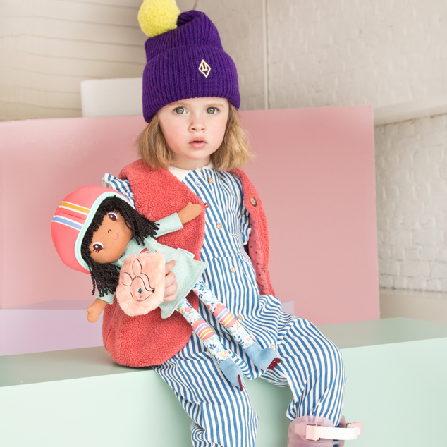Lilliputiens - Puppe Liza auf Rollschuhen