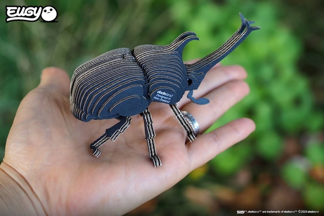 EUGY Nosorogov hrošč 3D kartonska sestavljanka