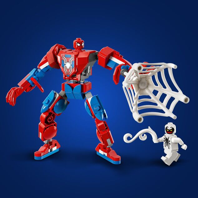 LEGO® Marvel 76308 Spider-Man în costum robotic vs. Anti-Venom