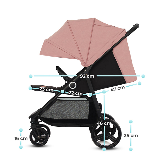 KINDERKRAFT Sportwagen Grande Plus Pink