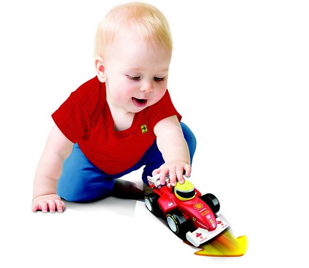 Maisto BB Junior - Ferrari F2012 so zvukmi, červená