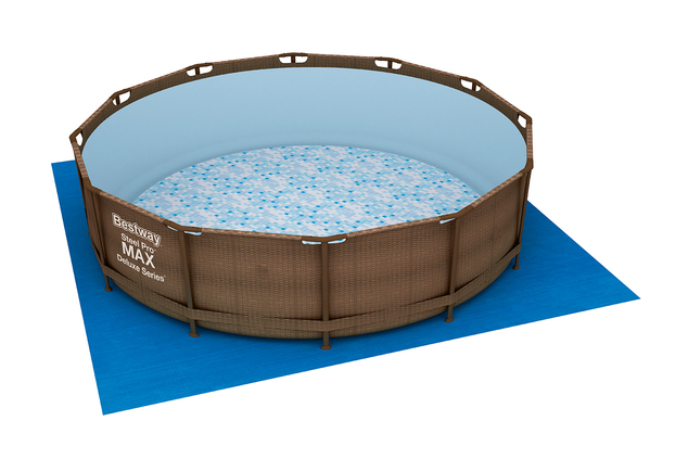 BESTWAY 58002 - Covoraș de protecție pentru piscină 396 x 396 cm