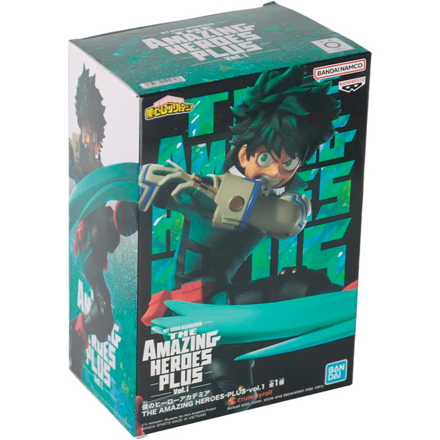 Bandai Banpresto My Hero Academia - The Amazing Heroes-Plus-Vol.1 Izuku Midoriya Figura