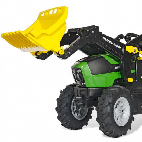 Rollytoys Farm Trac Pedalni traktor Deutz Agrotron 7250 TTV s čelnim nakladačem