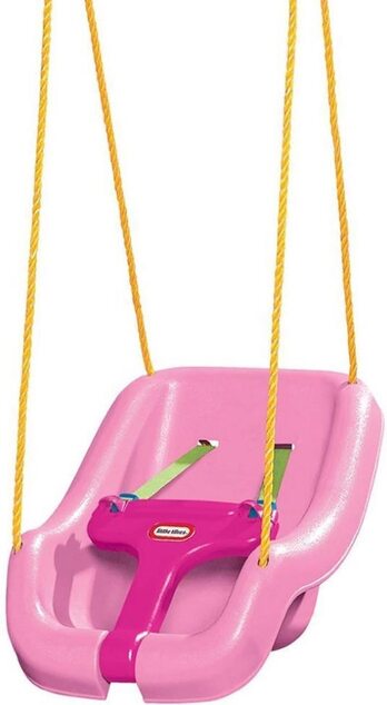 Little Tikes Hojdačka 2 v 1 Snug 'n Secure - ružová