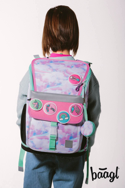 BAAGL Mochila Escolar Zippy Nebo - Creativo
