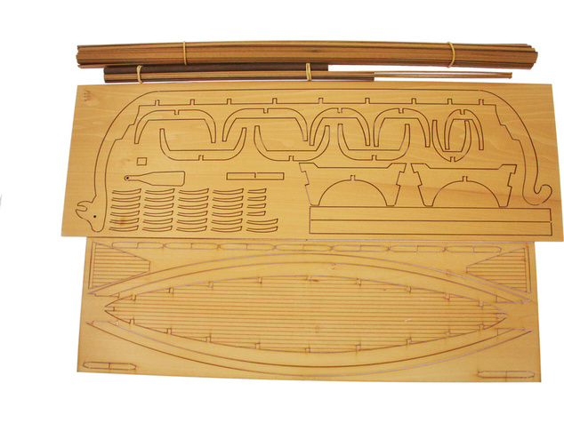 Mantua Model Vikingská loď 1:40 kit