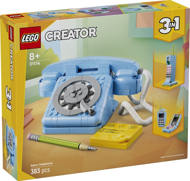 LEGO® Creator 3 v 1 31174 Retro telefón